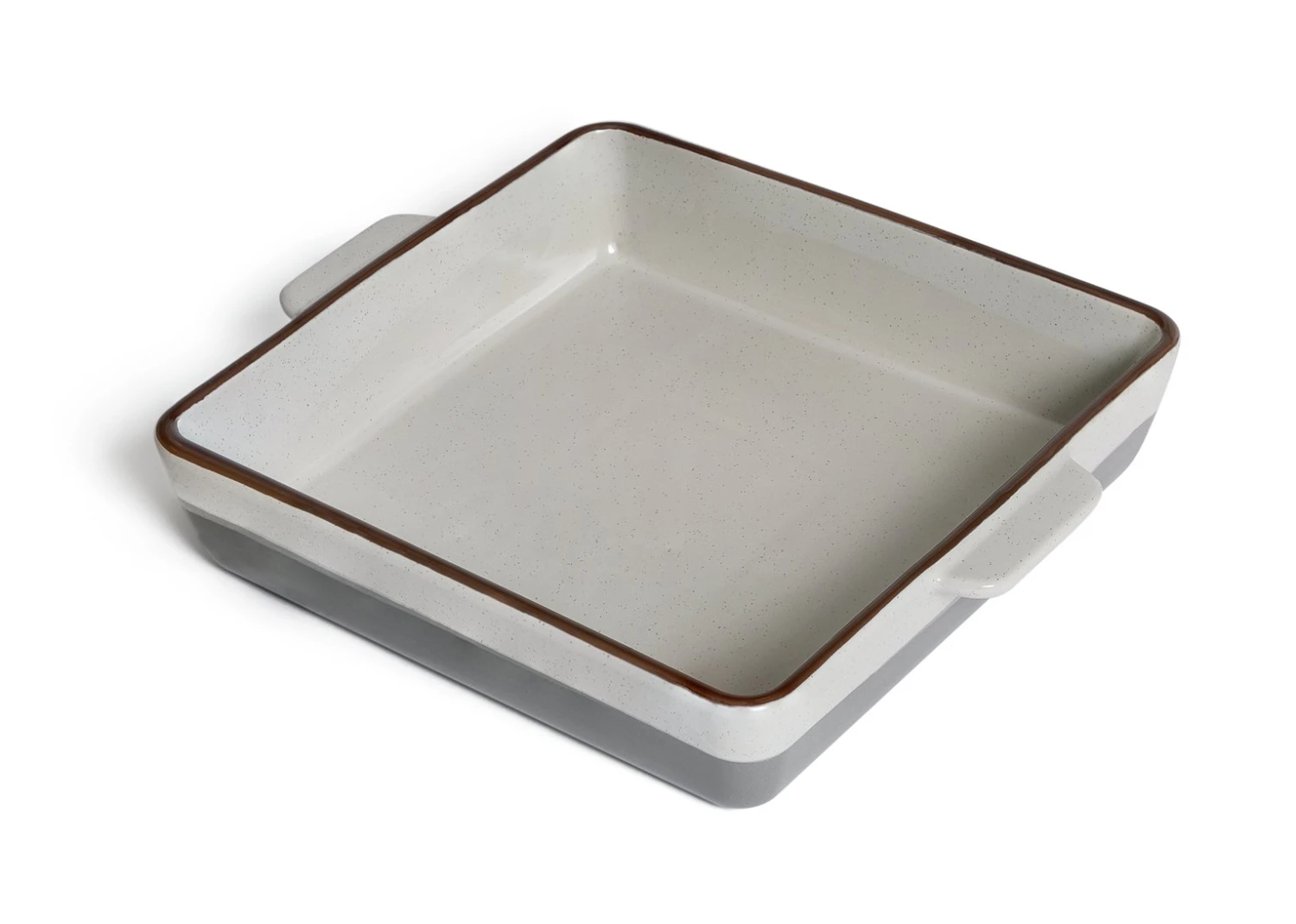 Habitat Speckle 27cm Square Ceramic Roaster Habitat Speckle 27cm Square Ceramic Roaster -Habitat Furni Sales 6796167 R Z001A