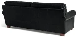 Habitat Salisbury Leather 4 Seater Sofa - Black -Habitat Furni Sales 6872744 R Z003A
