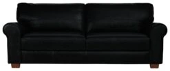 Habitat Salisbury Leather 4 Seater Sofa - Black -Habitat Furni Sales 6872744 R Z015A