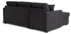 Habitat Reagan Left Corner Chaise Sofa Bed - Charcoal -Habitat Furni Sales 6980038 R Z005A