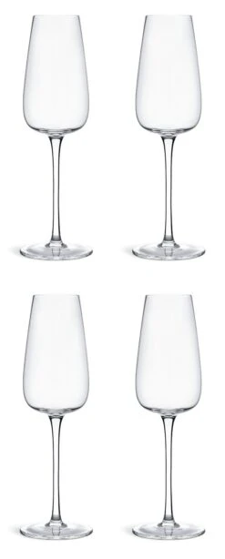 Habitat Apple Set Of 4 Champagne Flutes