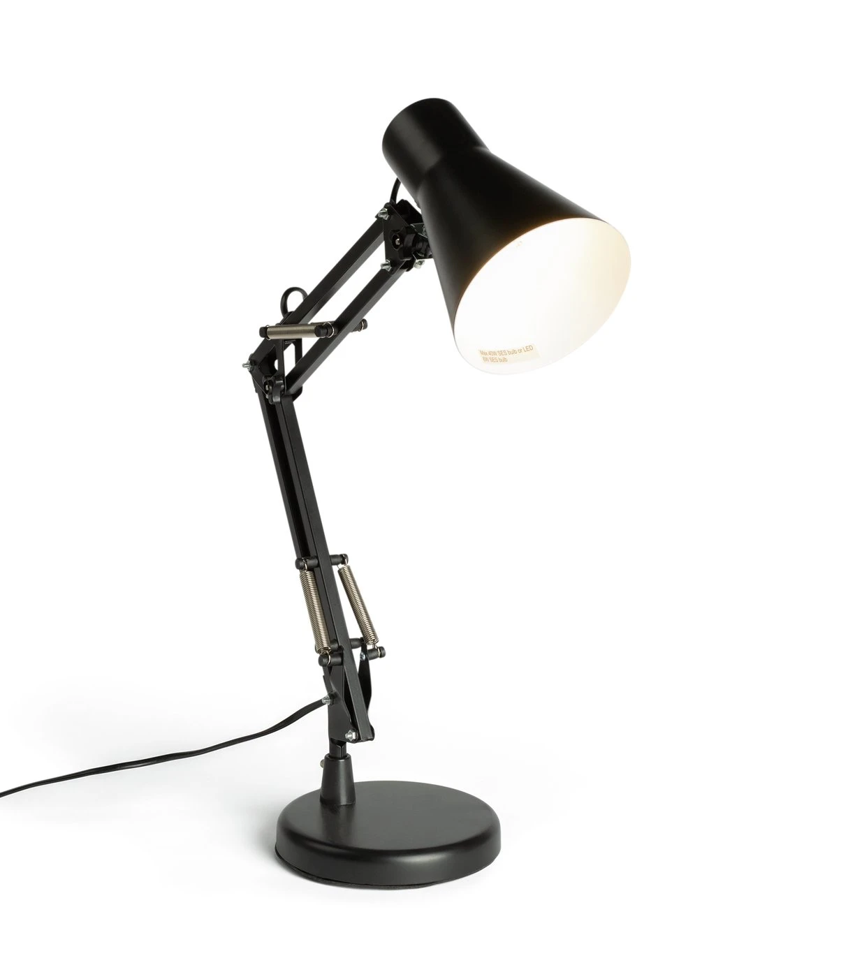 Habitat Swing Arm Desk Lamp - Matt Black Habitat Swing Arm Desk Lamp - Matt Black -Habitat Furni Sales 7073841 R Z002A