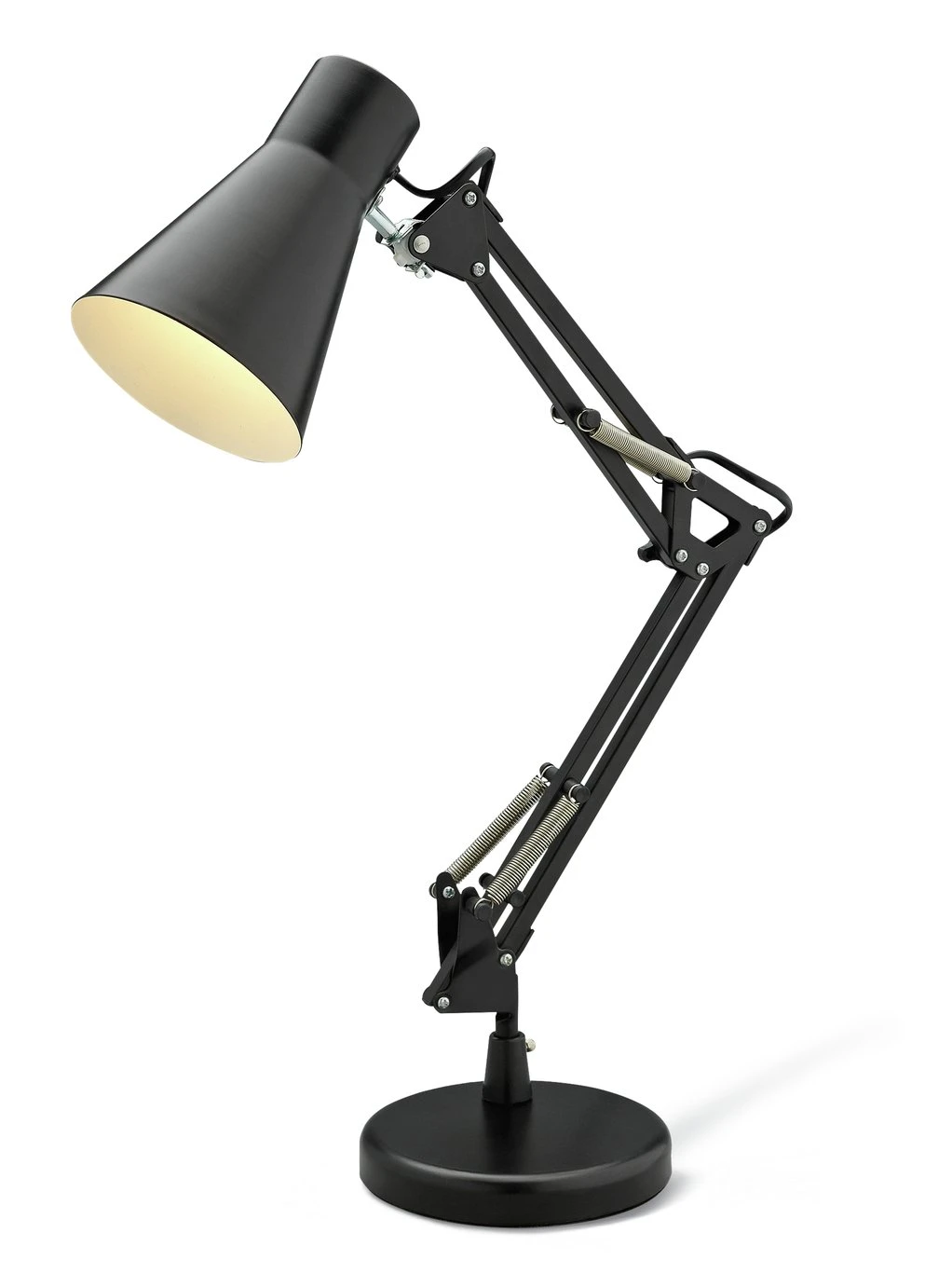 Habitat Swing Arm Desk Lamp - Matt Black Habitat Swing Arm Desk Lamp - Matt Black -Habitat Furni Sales 7073841 R Z006A