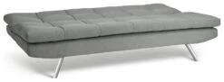 Habitat Nolan Fabric Clic Clac Sofa Bed - Light Grey -Habitat Furni Sales 7233227 R Z003A