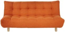 Habitat Kota 3 Seater Fabric Clic Clac Sofa Bed - Orange