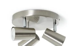 Habitat Spotlight 3 Light Plate - Brushed Chrome -Habitat Furni Sales 7567395 R Z004A