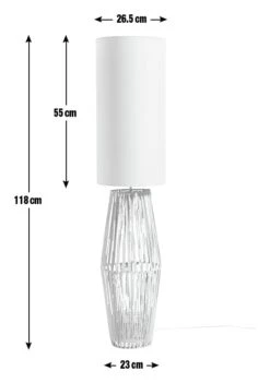 Habitat Global Rope Base Floor Lamp - Natural -Habitat Furni Sales 7653591 R E001