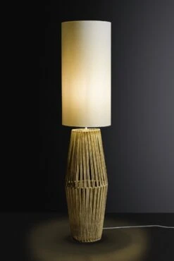 Habitat Global Rope Base Floor Lamp - Natural -Habitat Furni Sales 7653591 R Z002A