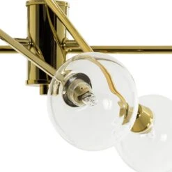 Habitat Glam 6 Light Glass Ceiling Light – Gold 4 Habitat Glam 6 Light Glass Ceiling Light – Gold -Habitat Furni Sales 7835340 R Z003A
