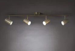 Habitat Brushed Chrome 4 Light Spotlight Bar -Habitat Furni Sales 7911525 R Z002A