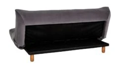 Habitat Kota 3 Seater Velvet Clic Clac Sofa Bed - Grey 4 Habitat Kota 3 Seater Velvet Clic Clac Sofa Bed - Grey -Habitat Furni Sales 7917282 R Z004A