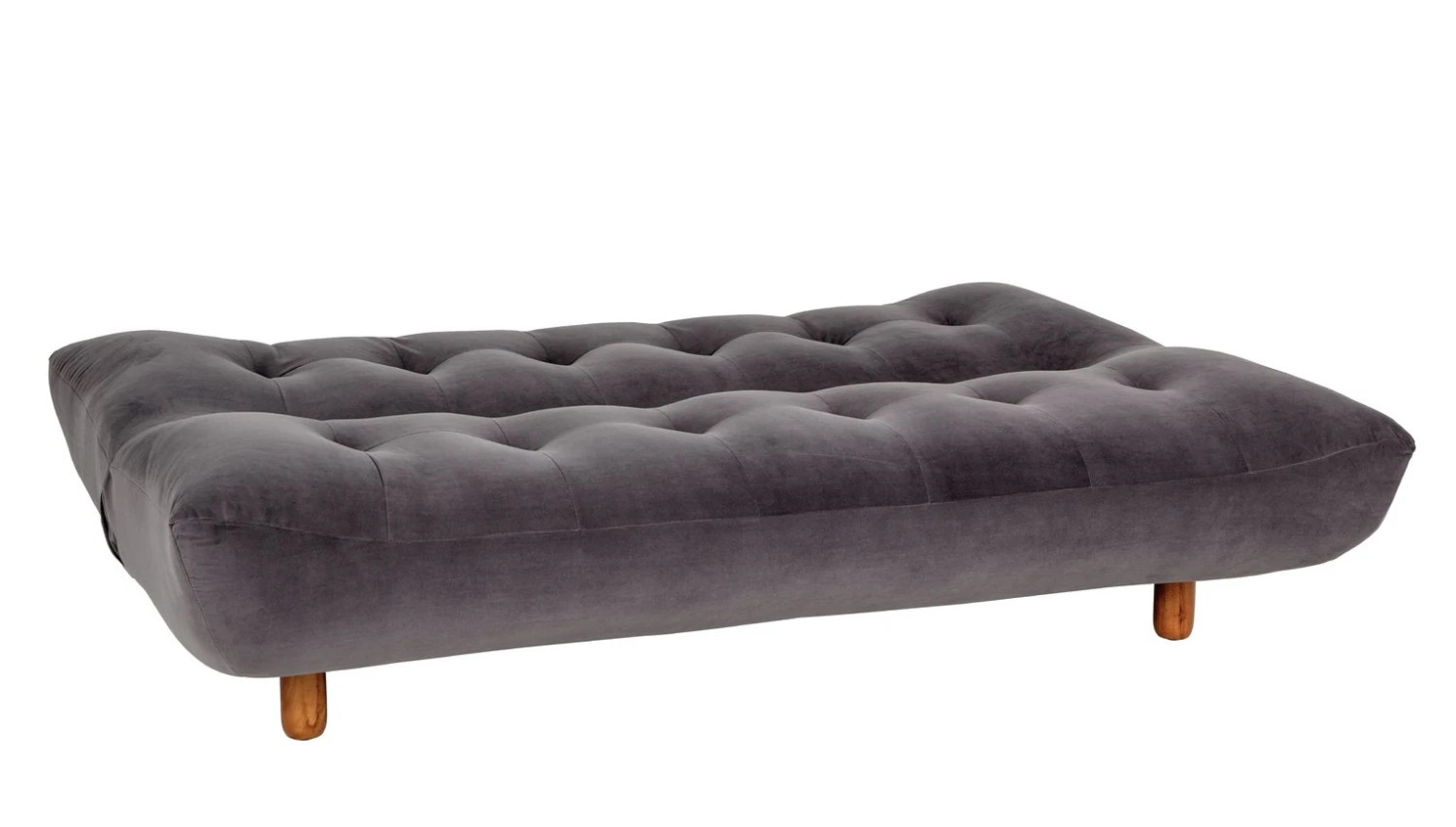 Habitat Kota 3 Seater Velvet Clic Clac Sofa Bed - Grey Habitat Kota 3 Seater Velvet Clic Clac Sofa Bed - Grey -Habitat Furni Sales 7917282 R Z005A