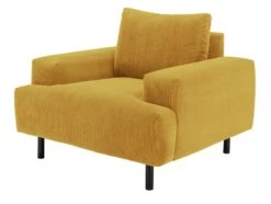 Habitat Julien Fabric Armchair - Yellow -Habitat Furni Sales 7944341 R Z002A