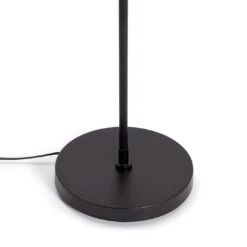 Habitat Rattan Arc Floor Lamp - Cream And Black 4 Habitat Rattan Arc Floor Lamp - Cream And Black -Habitat Furni Sales 8024789 R Z003A