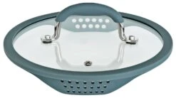 Habitat 5 Piece Stainless Steel With Silicone Rim Pan Set -Habitat Furni Sales 8042785 R Z004A