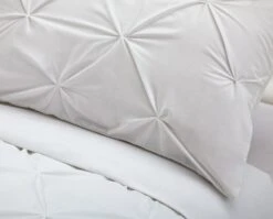 Habitat Hadley Pintuck White Bedding Set - Double -Habitat Furni Sales 8108612 R Z003A