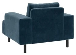Habitat Julien Velvet Armchair - Navy -Habitat Furni Sales 8117335 R Z003A