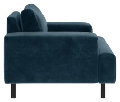 Habitat Julien Velvet Armchair - Navy -Habitat Furni Sales 8117335 R Z004A