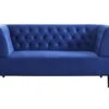 Habitat Blake Velvet 2 Seater Sofa - Navy Blue