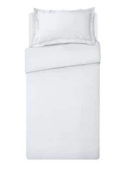 Habitat Egyptian Cotton 400TC White Bedding Set - Single 2 Habitat Egyptian Cotton 400TC White Bedding Set - Single -Habitat Furni Sales 8200455 R Z002A