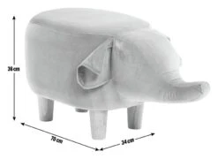 Habitat Elton The Elephant Kids Stool -Habitat Furni Sales 8253598 R Z003A