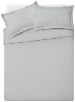 Habitat Egyptian Cotton 400TC Grey Bedding Set - Single -Habitat Furni Sales 8268806 R Z002A