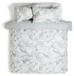 Habitat Marble White & Black Bedding Set - Single -Habitat Furni Sales 8343271 R Z002A