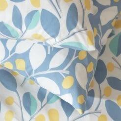 Habitat Scandi Floral Sky Blue & Yellow Bedding Set - Single -Habitat Furni Sales 8345695 R Z003A