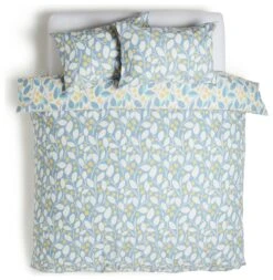 Habitat Scandi Floral Sky Blue & Yellow Bedding Set - Single -Habitat Furni Sales 8345695 R Z004A
