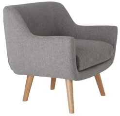 Habitat Nellie Fabric Accent Chair - Grey -Habitat Furni Sales 8346278 R Z004A
