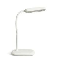 Habitat Silby Soft Touch LED Desk Lamp - White 4 Habitat Silby Soft Touch LED Desk Lamp - White -Habitat Furni Sales 8361648 R Z002A