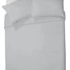 Habitat Pure Cotton 200TC Grey Bedding Set - Double