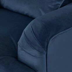 Habitat Matilda Velvet 3 Seater Sofa - Blue -Habitat Furni Sales 8484233 R Z006A