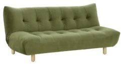 Habitat Kota 3 Seater Velvet Clic Clac Sofa Bed - Green -Habitat Furni Sales 8489496 R Z002A