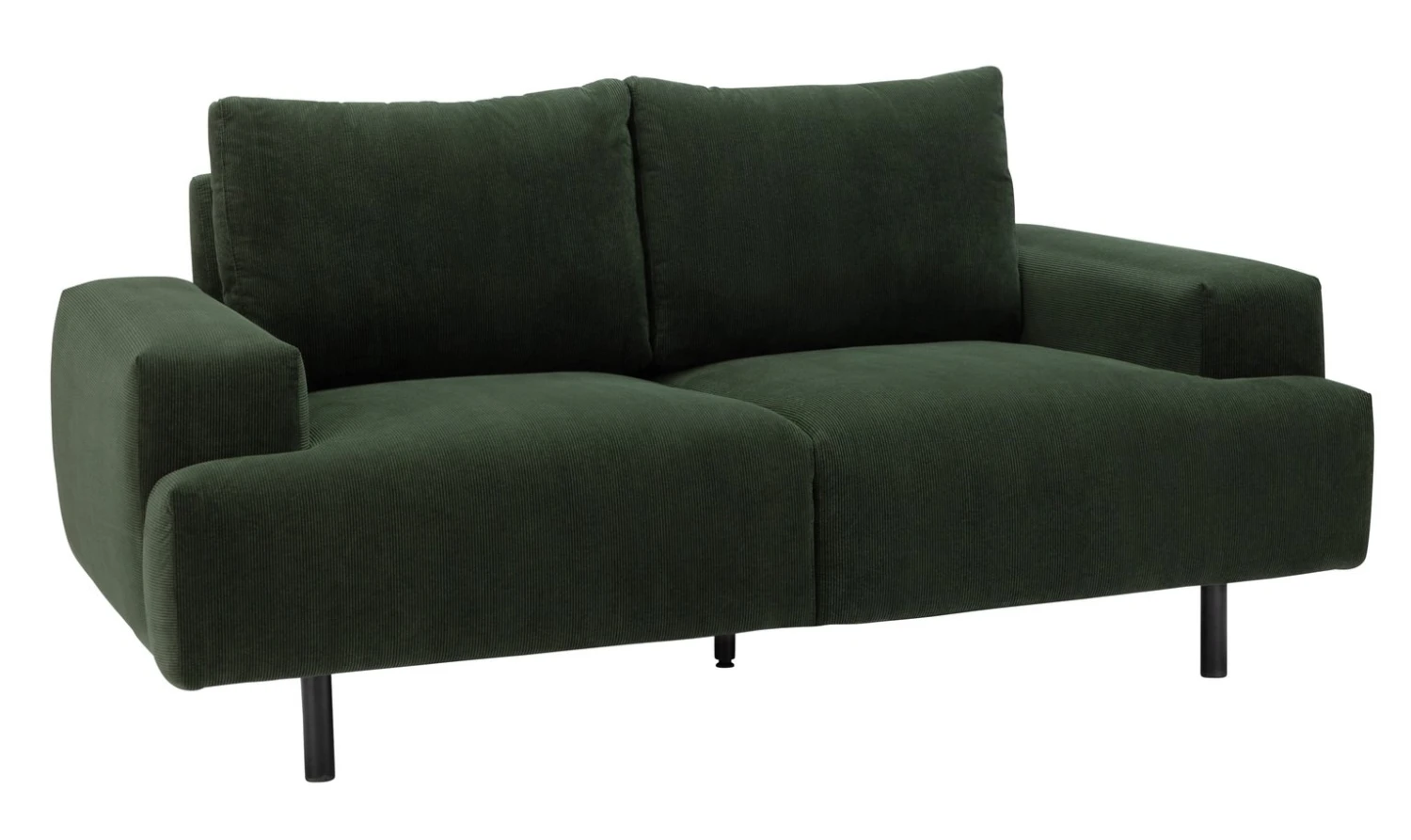 Habitat Julien Fabric 2 Seater Sofa - Dark Green Habitat Julien Fabric 2 Seater Sofa - Dark Green -Habitat Furni Sales 8536679 R Z002A