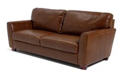 Habitat Milford Leather 4 Seater Sofa - Tan -Habitat Furni Sales 8591250 R Z002A