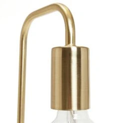 Habitat Rayner Steel LED Table Lamp - Brass 2 Habitat Rayner Steel LED Table Lamp - Brass -Habitat Furni Sales 8651248 R Z002A