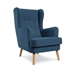 Habitat Callie Fabric Wingback Chair - Teal -Habitat Furni Sales 8724948 R Z002A