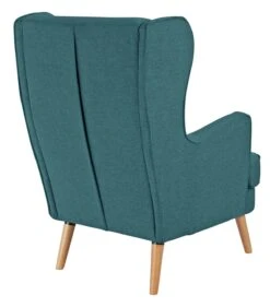 Habitat Callie Fabric Wingback Chair - Teal -Habitat Furni Sales 8724948 R Z004A