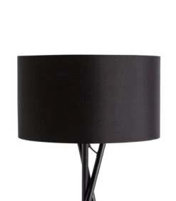 Habitat Matt Tripod Floor Lamp - Black 5 Habitat Matt Tripod Floor Lamp - Black -Habitat Furni Sales 8838298 R Z005A