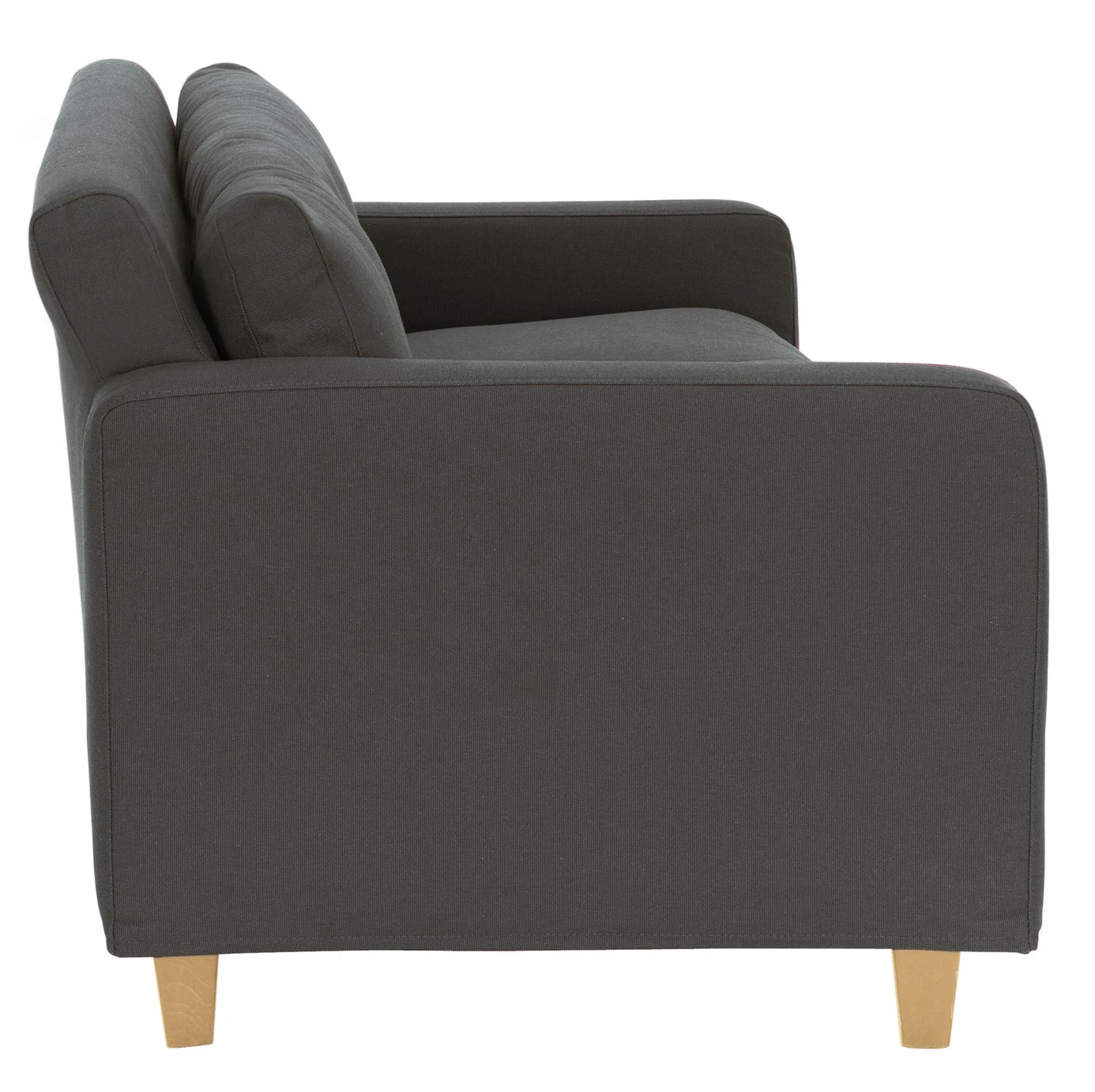Habitat Chester Fabric Cuddle Chair - Light Feet - Charcoal Habitat Chester Fabric Cuddle Chair - Light Feet - Charcoal -Habitat Furni Sales 8847492 R Z004A