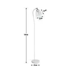 Habitat Country Hideaway Floor Lamp - Cream -Habitat Furni Sales 8865058 R Z001E