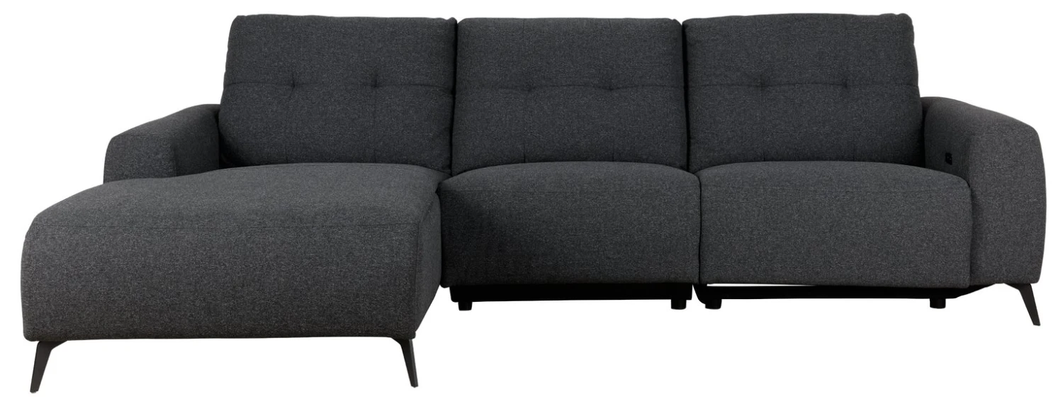 Habitat Ghost Left Hand Power Recliner Corner Sofa -Charcoal Habitat Ghost Left Hand Power Recliner Corner Sofa -Charcoal -Habitat Furni Sales 8865663 R Z002A