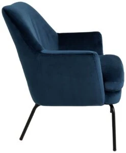Habitat Celine Velvet Accent Chair - Blue -Habitat Furni Sales 8874702 R Z002A