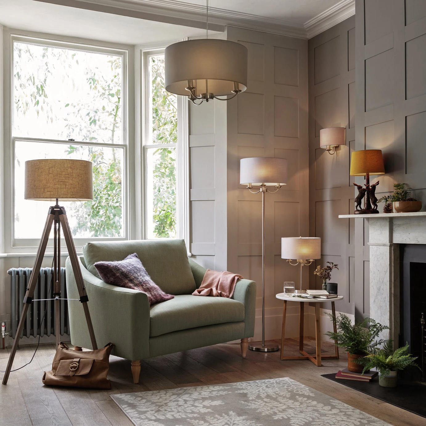 Habitat Highland Lodge Tripod Floor Lamp Habitat Highland Lodge Tripod Floor Lamp -Habitat Furni Sales 8875660 R Z006C