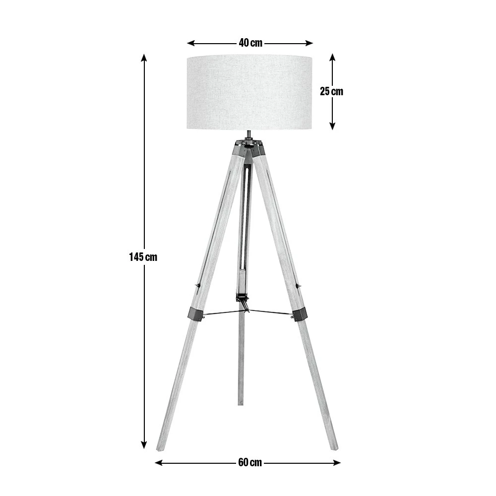 Habitat Highland Lodge Tripod Floor Lamp Habitat Highland Lodge Tripod Floor Lamp -Habitat Furni Sales 8875660 R Z020A