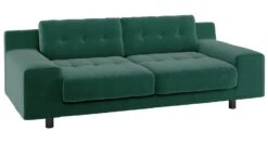 Habitat Hendricks Velvet 3 Seater Sofa - Emerald Green -Habitat Furni Sales 8878272 R Z008A