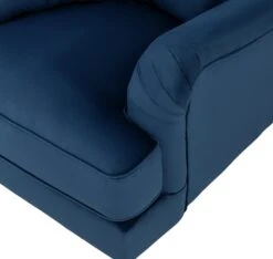 Habitat Matilda Velvet Armchair - Blue 5 Habitat Matilda Velvet Armchair - Blue -Habitat Furni Sales 8878595 R Z006A