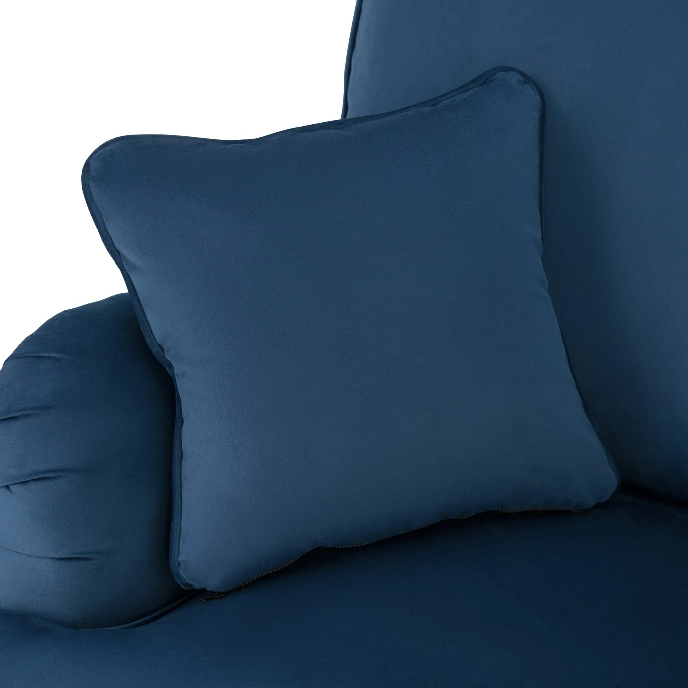 Habitat Matilda Velvet Armchair - Blue Habitat Matilda Velvet Armchair - Blue -Habitat Furni Sales 8878595 R Z007A