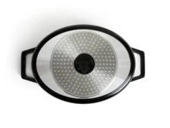 Habitat 3.6 Litre Cast Aluminium Casserole Dish - Black -Habitat Furni Sales 8884417 R Z004A